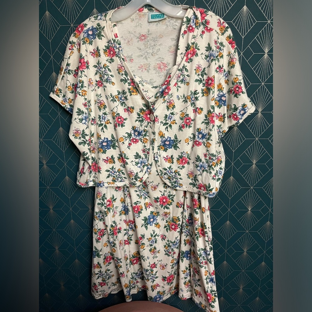 Beautiful and light dress with matching jacket